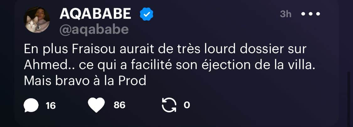 Elle aurait transmis des preuves à la production !