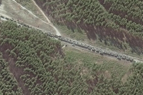 Guerre en Ukraine : Kiev en Alerte, un terrifiant convoi militaire russe de 60 km de long marche en sa direction !
