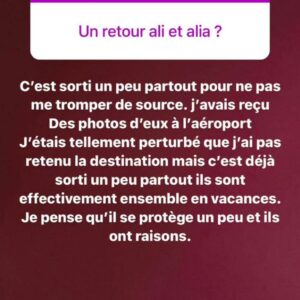 Ali et Alia (Secret Story) : de nouveau en couple ? Ils ont été aperçus en vacances ensemble