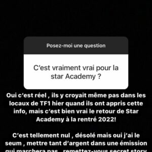 Star Academy : l'émission phare bientôt de retour sur TF1 mais pas Secret Story