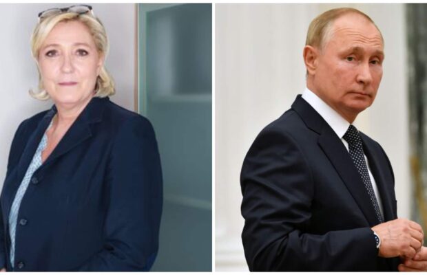 Marine Le Pen en photo avec Vladimir Poutine : gênée, elle décide d'agir