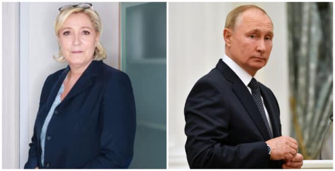Cette photo entre Marine Le Pen et Vladimir Poutine qui oblige la candidate du RN à prendre une décision radicale !