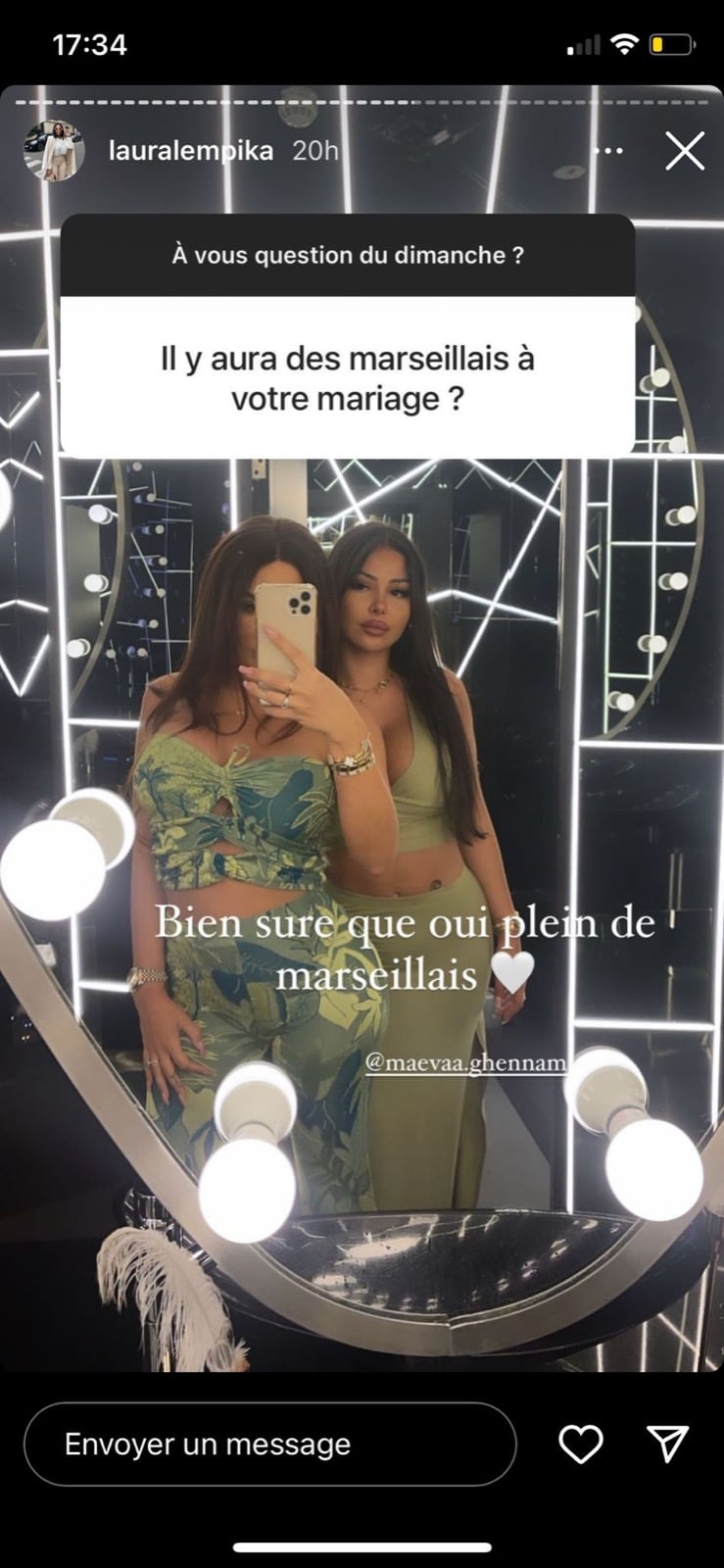 les marseillais invités au mariage de Nikola et Laura