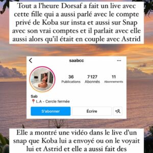 Koba LaD : infidèle à Astrid Nelsia ? Il l’aurait trompée avec plusieurs filles