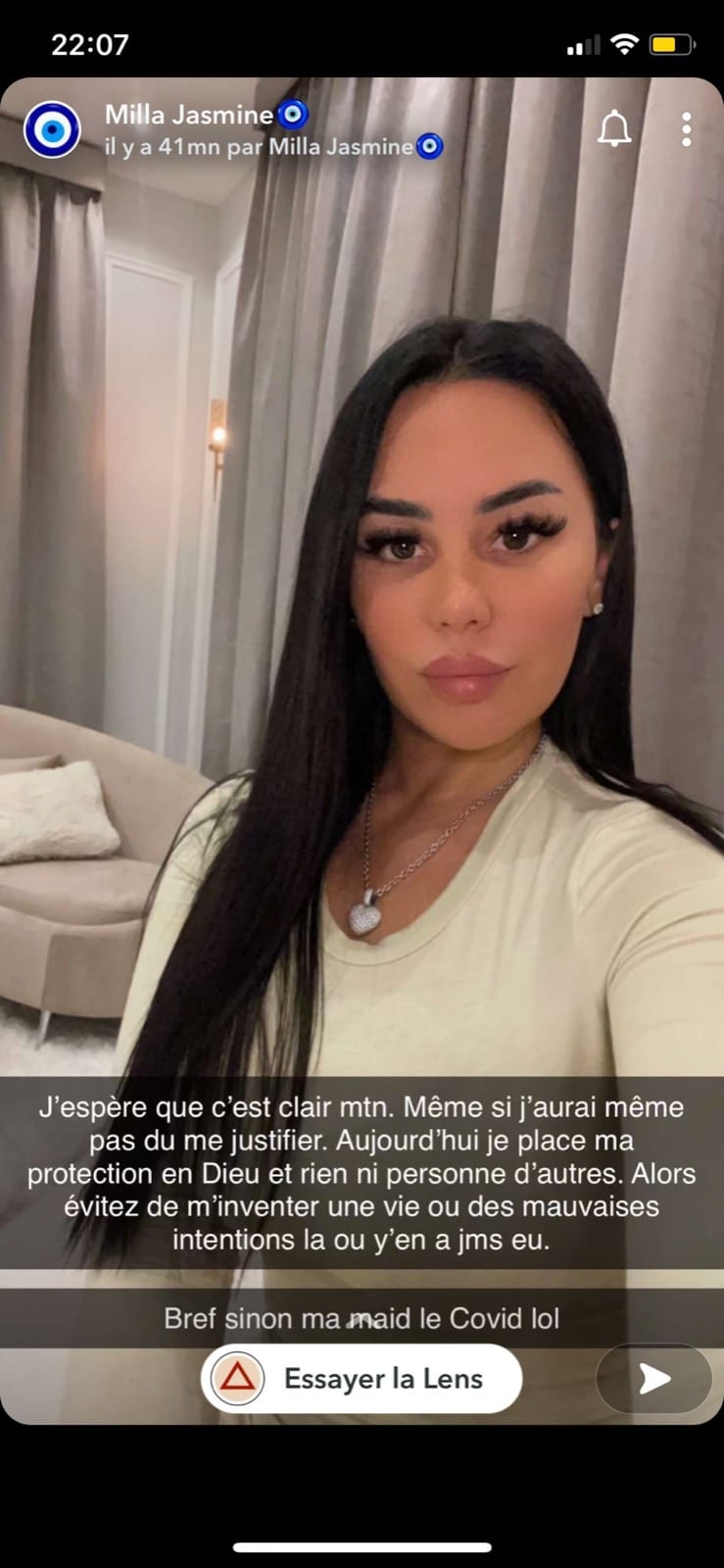 Milla Jasmine : accusée de sorcellerie, elle s'explique