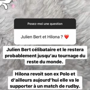 Julien Bert et Hilona, sur le point de se remettre ensemble ?