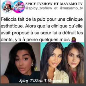 Feliccia : la clinique qu'elle met en avant accusée d'avoir 'charcuté', Sephora s’énerve