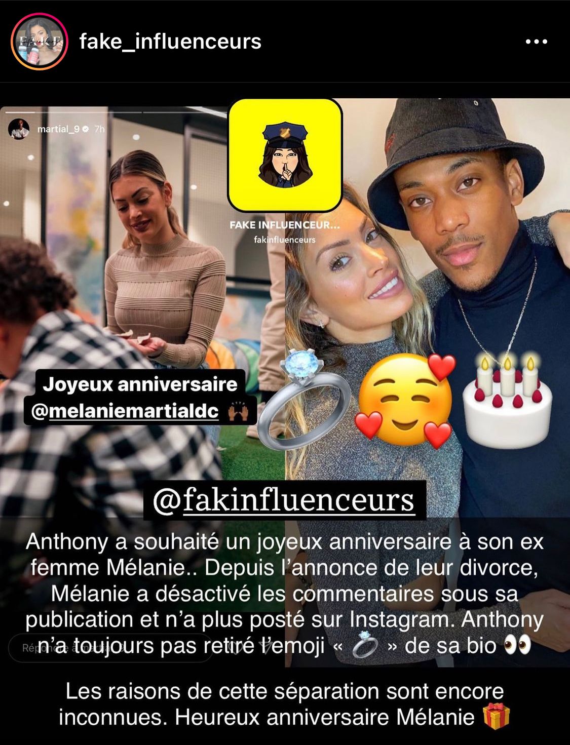 Anthony Martial prêt à tout pour récupérer Mélanie Da Cruz après leur divorce ?