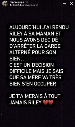 Raphaël Pépin : séparé de Tiffany, il s'exprime sur les conséquences de leur rupture