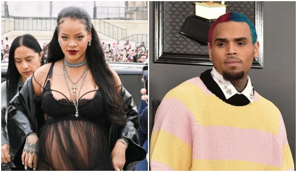 Rihanna : elle accouche de son premier enfant, son ex Chris Brown s’exprime