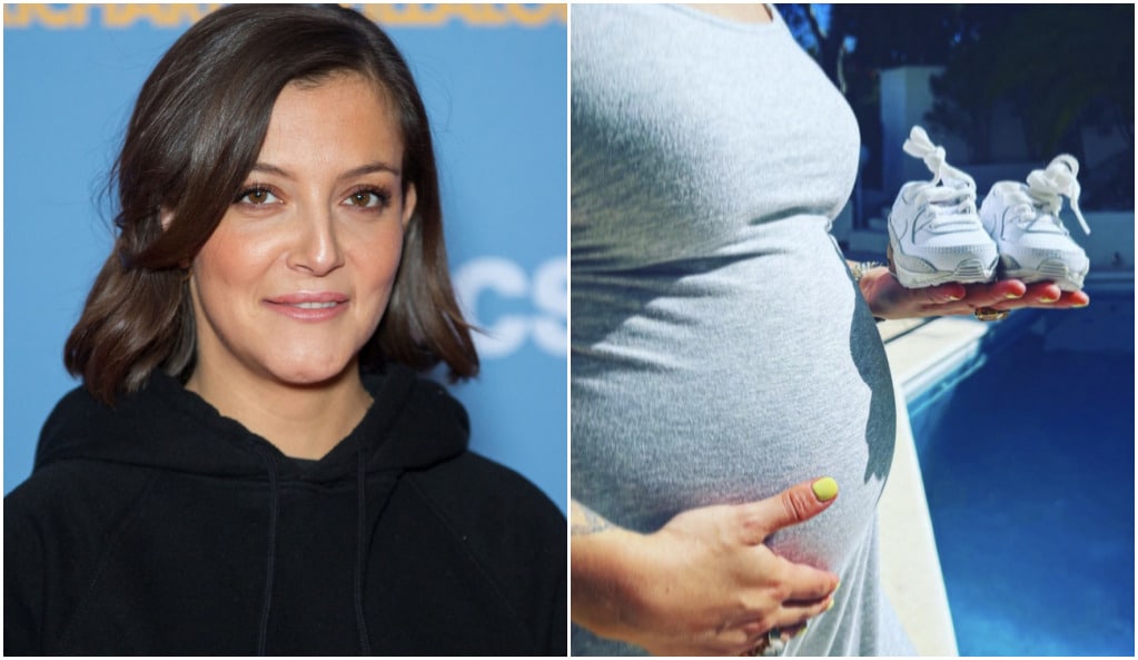 Camille Lellouche enceinte et fatiguée : elle évoque son mystérieux  compagnon, prêt pour l'accouchement - Purepeople