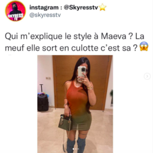 Maeva Ghennam : elle pose en tenue transparente et se fait tacler