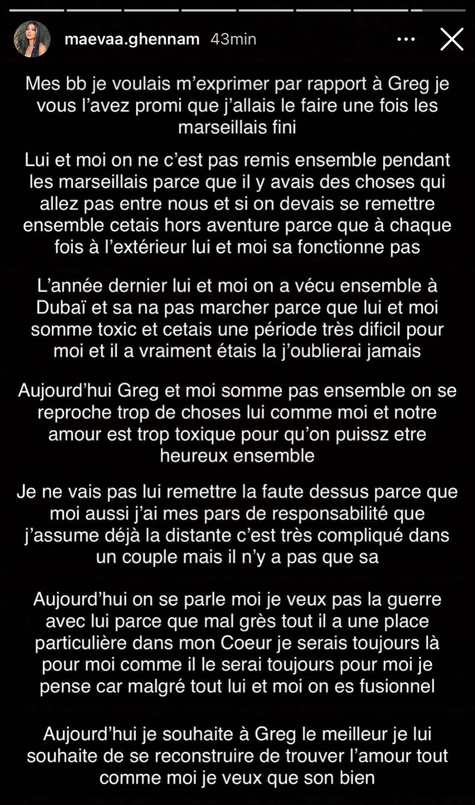 Maeva Ghennam : son couple avec Greg Yega mis en scène depuis le début ? Elle s'exprime