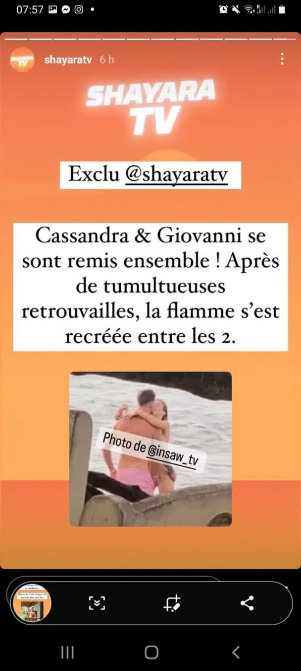 La Bataille des Clans : Cassandra et Giovanni semblent être de nouveau en couplev