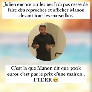 Manon Tanti : son comportement avec Julien critiqué après la diffusion de 'C'est la famille'