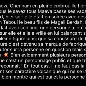 Maeva Ghennam : à deux doigts d'en venir aux mains en boîte de nuit