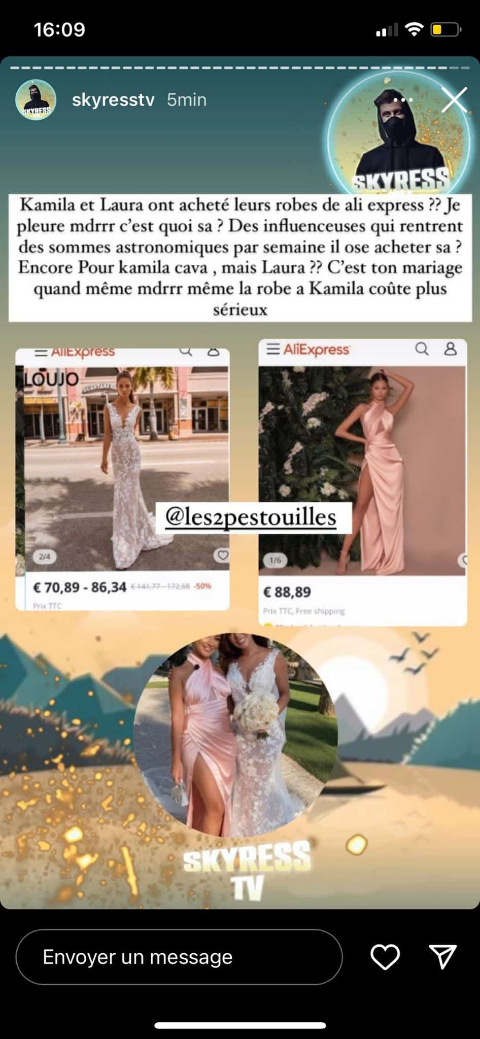 Laura Lempika : elle est accusée d'acheter sa robe de mariée chez Ali Express