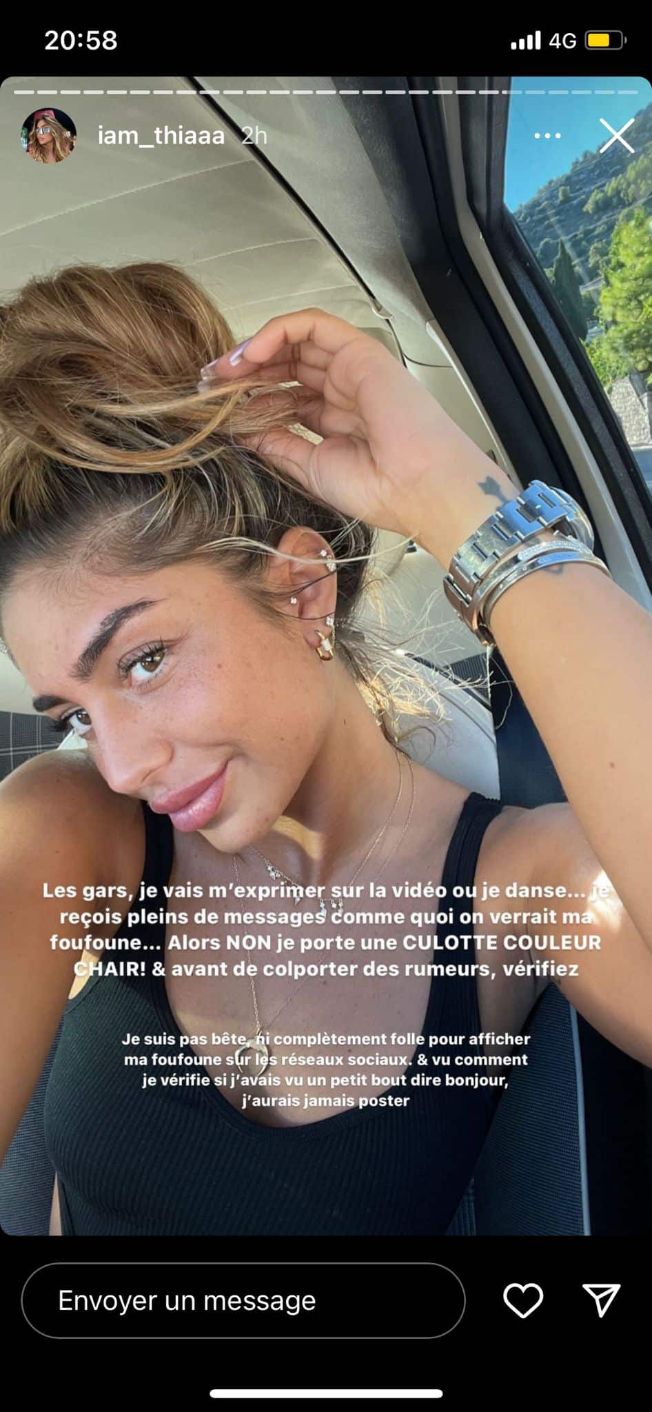 Cynthia (Les Cinquante) : elle aurait posté une photo d'elle en tenue d'Eve