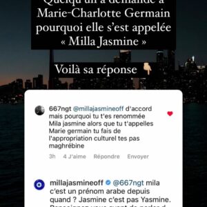 Milla Jasmine : accusée d'appropriation culturelle, elle répond
