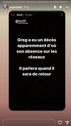 Greg Yega : absent des réseaux sociaux en raison d'un décès ?