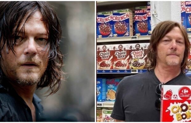 Norman Reedus (The Walking Dead) : l'interprète de Daryl Dixon dans un Carrefour et dans un kebab du coin