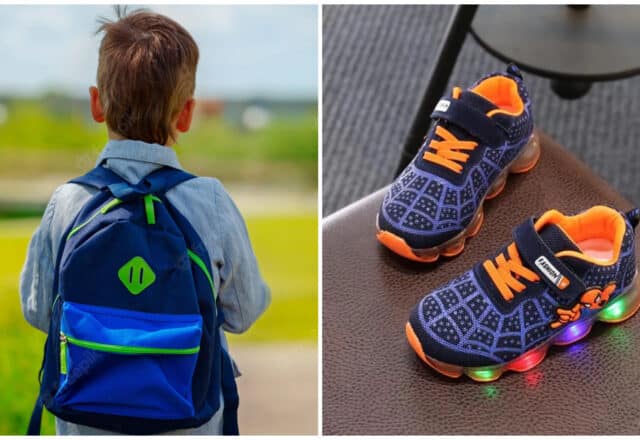 Un petit garçon de 7 ans enfile ses chaussures sans se douter que ce geste lui sera fatal