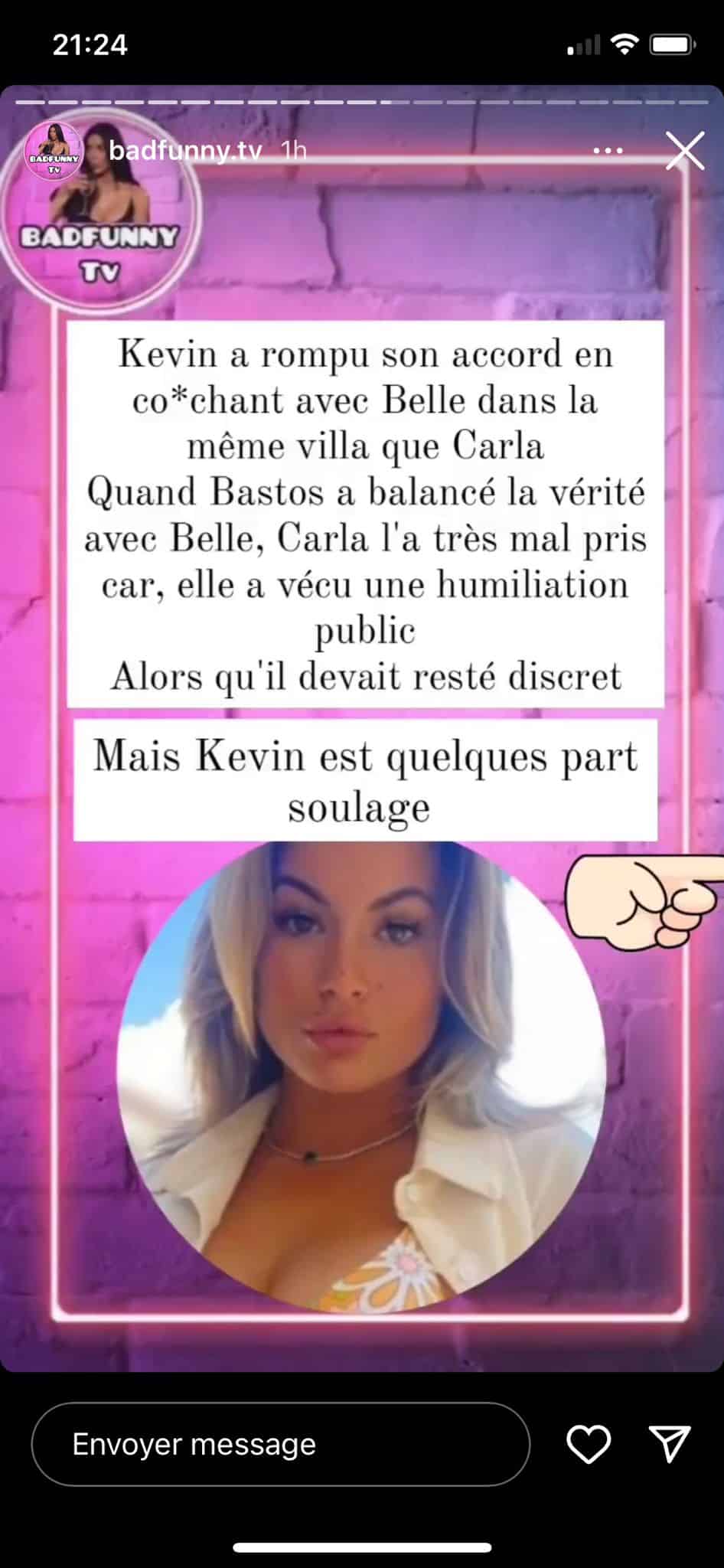 Carla Moreau et Kevin Guedj : accusés d'avoir fait un pacte dans leur relation depuis des années -