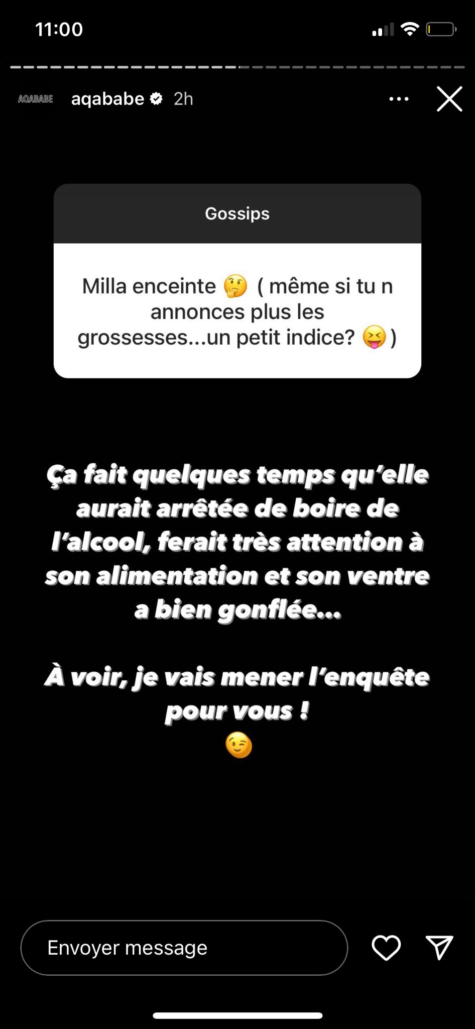 Milla Jasmine : elle serait enceinte de son premier enfant