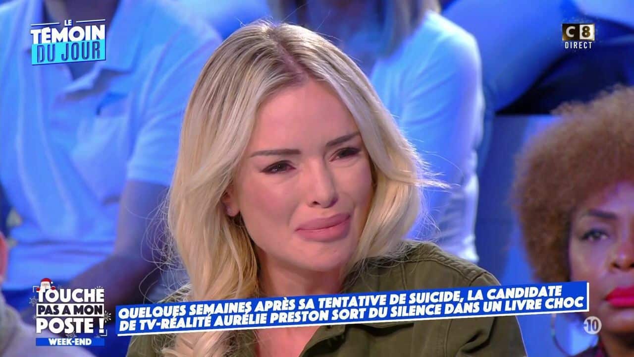 Aurélie Preston : en larmes, elle s'exprime sur son enfance difficile