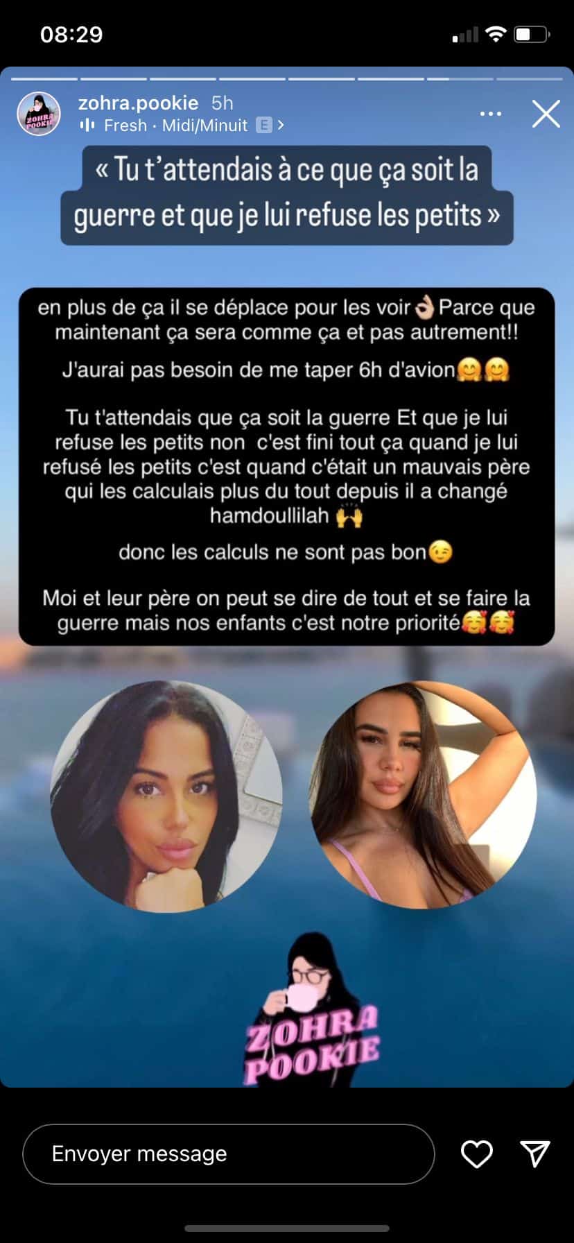 Milla Jasmine : enceinte de son premier enfant, l'ex-femme de son mari la tacle