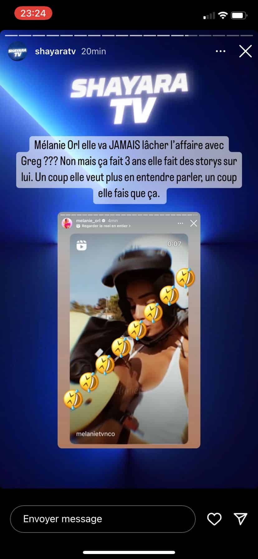 Greg Yega : de nouveau en couple avec Cynthia, son ex Mélanie ORL le tacle