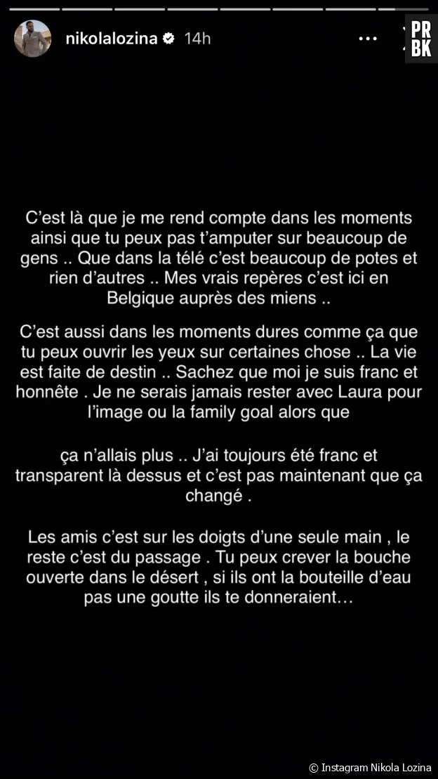 'Tu peux crever la bouche ouverte' : Nikola Lozina trahi et lâché par tous depuis sa rupture avec Laura Lempika ?