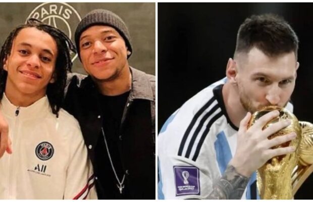 'Il veut en découdre' : l'attitude du petit frère de Kylian Mbappé face à Lionel Messi interpelle les internautes