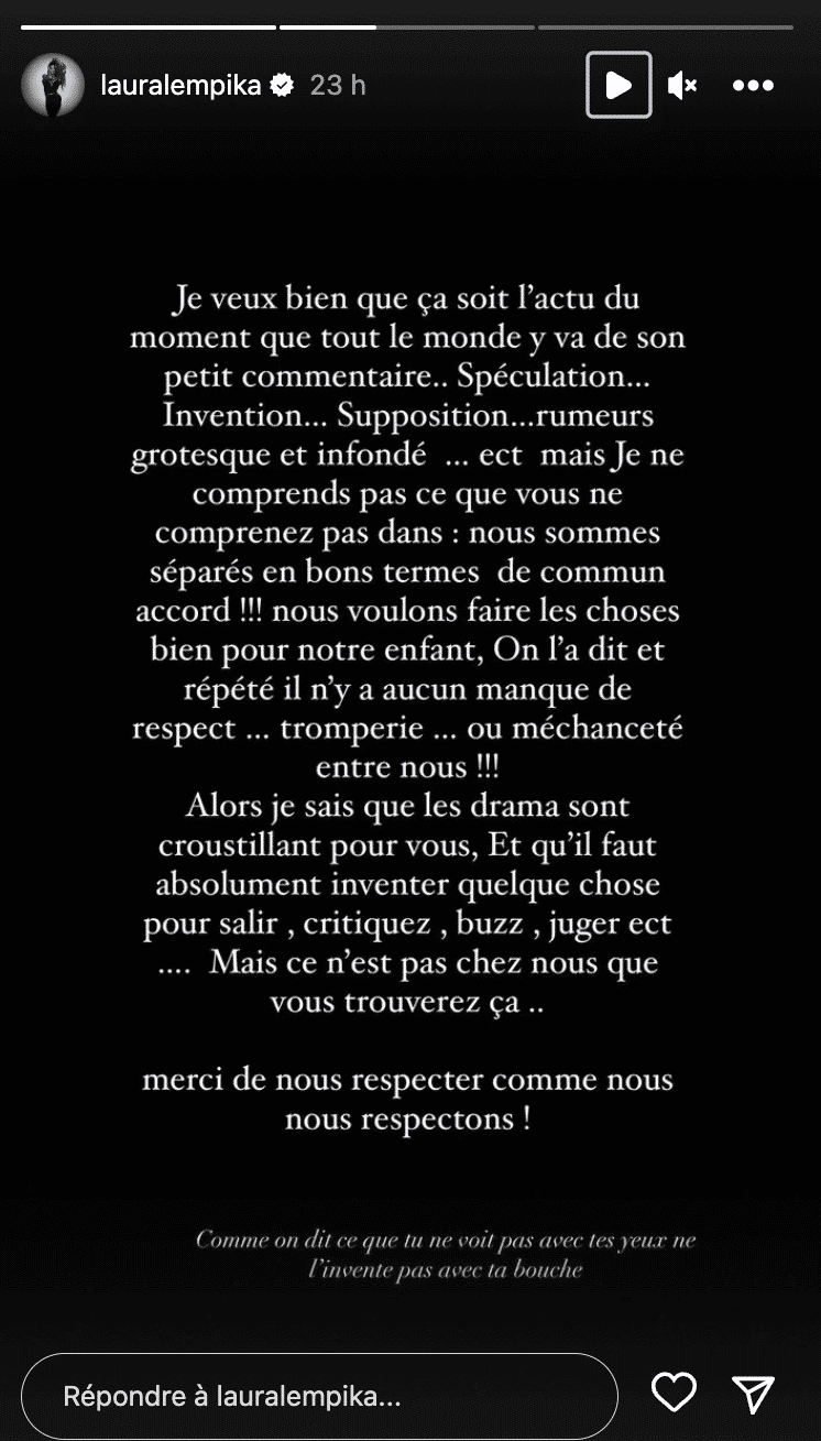 Laura Lempika : trompée par Nikola Lozina ? Elle s'exprime sur les circonstances de leur rupture