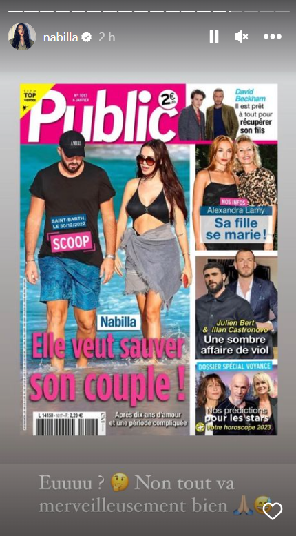 Nabilla : des tensions dans son couple avec Thomas ? Elle s’exprime 