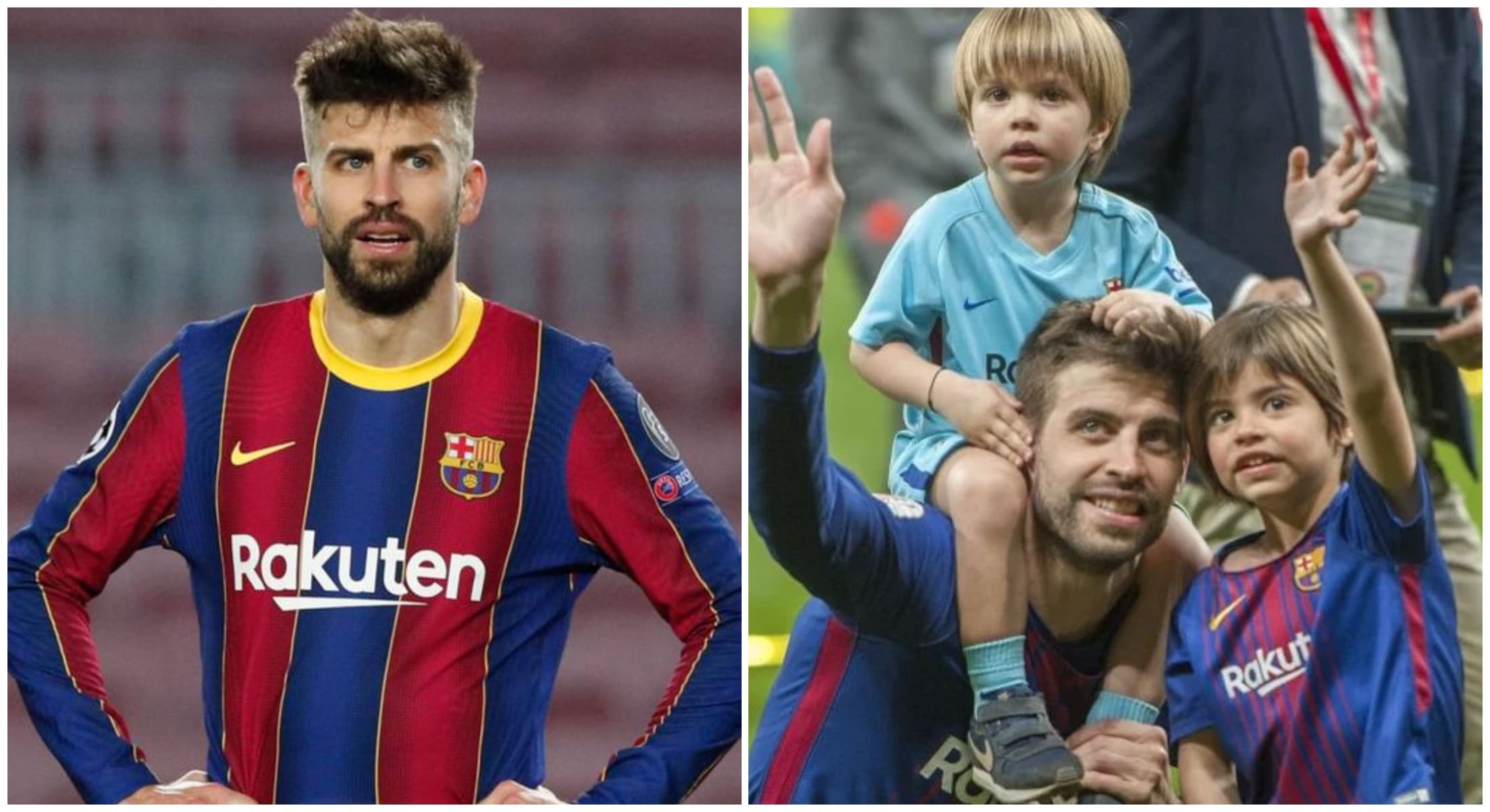 'Quel père horrible' : une vidéo de Gerard Piqué avec ses enfants interpelle les internautes