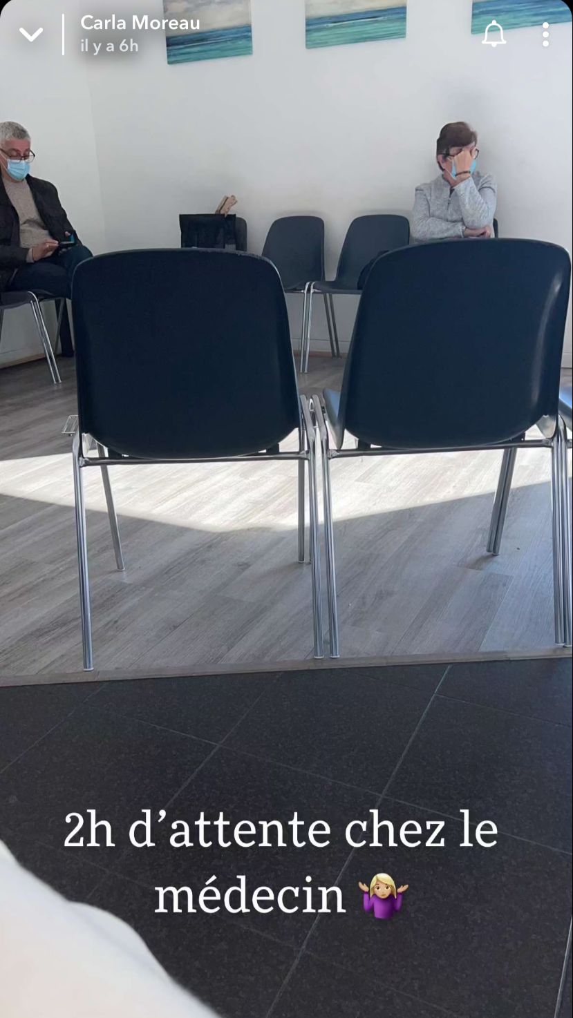 Carla Moreau Chez Le M decin Elle Inqui te Les Internautes