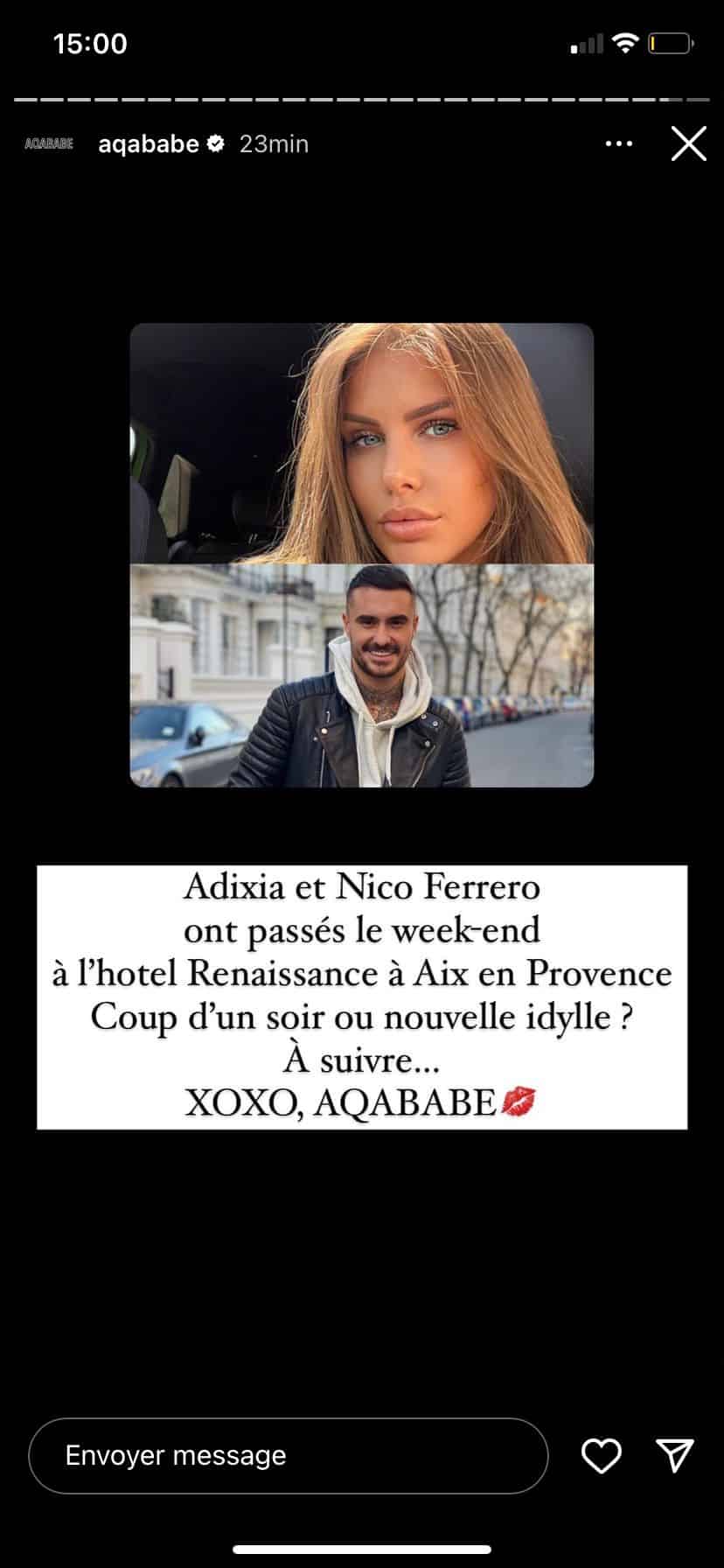 Adixia : séparée de Simon Castaldi, elle serait de nouveau en couple