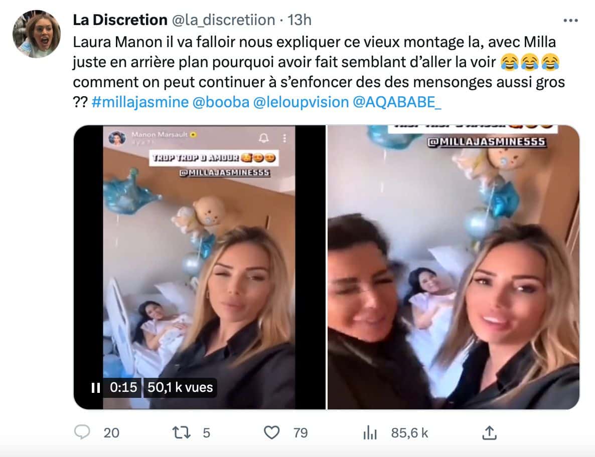 Milla Jasmine accusée de simuler sa grossesse, les internautes doutent