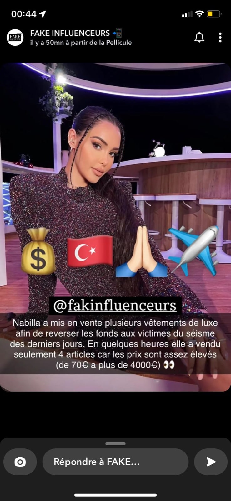 Nabilla : suite au séisme en Turquie et en Syrie, elle décide d'agir