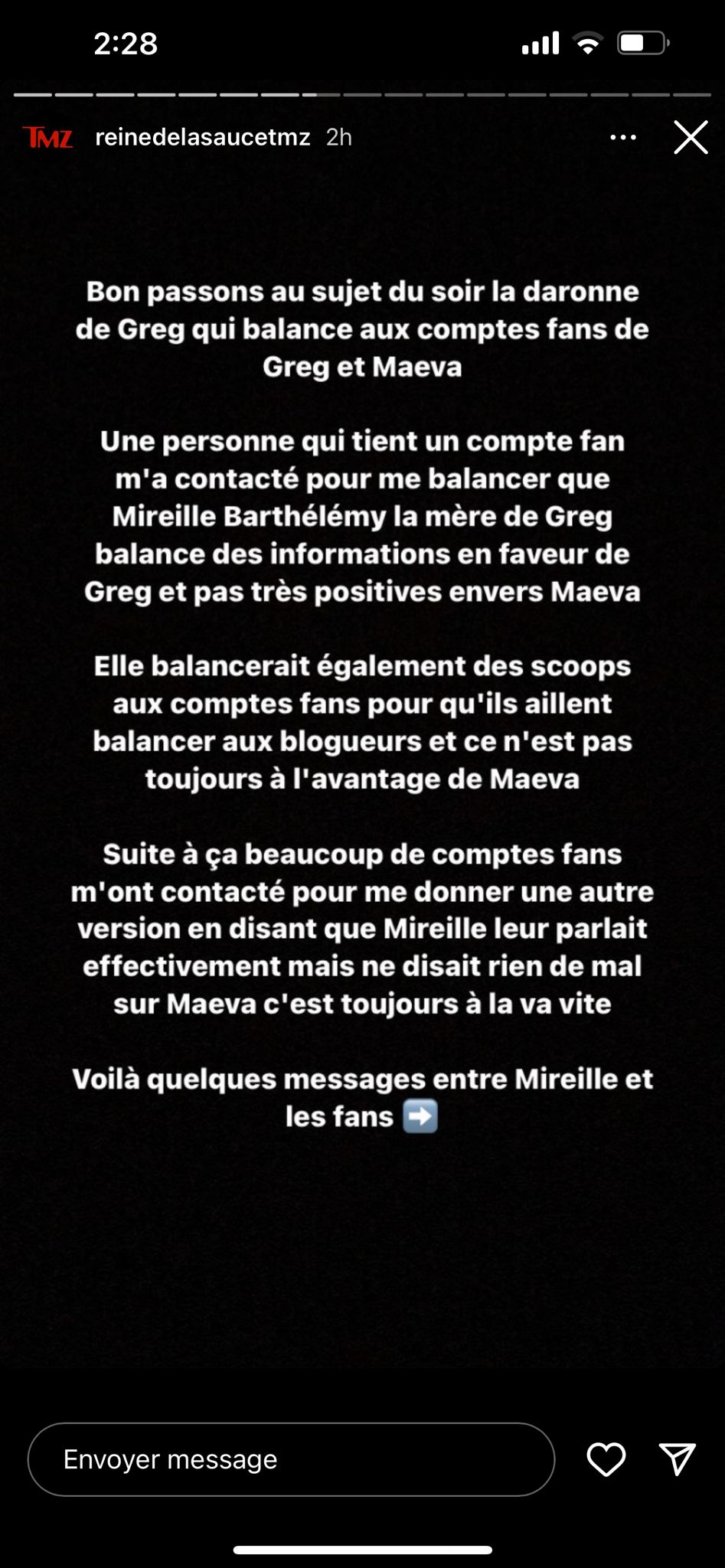 Maeva Ghennam : des audios compromettants avec la mère de Greg Yega révélés