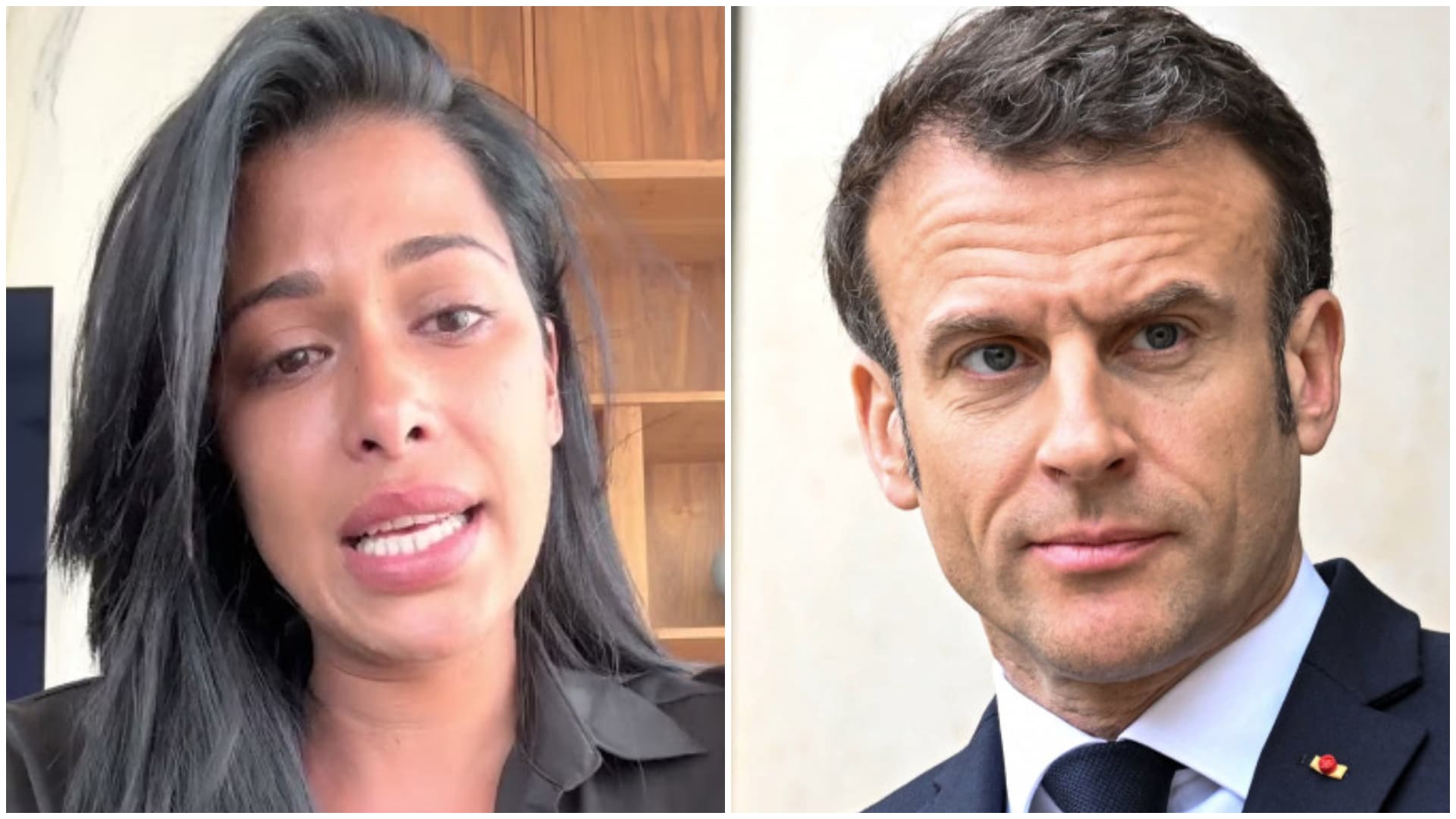 Ayem Nour : en larmes, elle demande de l'aide à Emmanuel Macron concernant son fils