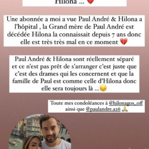 Hilona Gos : séparée de Paul-André, ça ne passe pas comme prévu