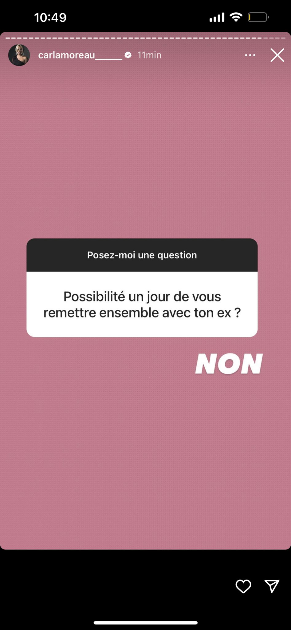 Carla Moreau : sur le point de se remettre en couple avec Kevin Guedj ? Elle s'exprime