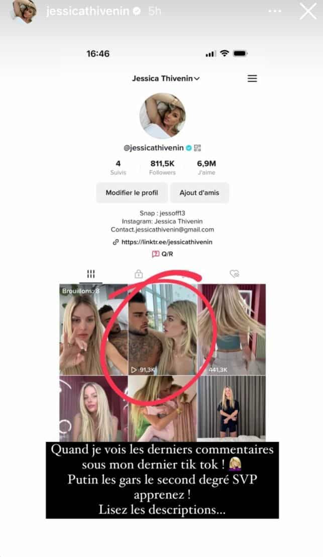 Jessica Thivenin : vivement critiquée à cause d'une vidéo TikTok, elle s'explique