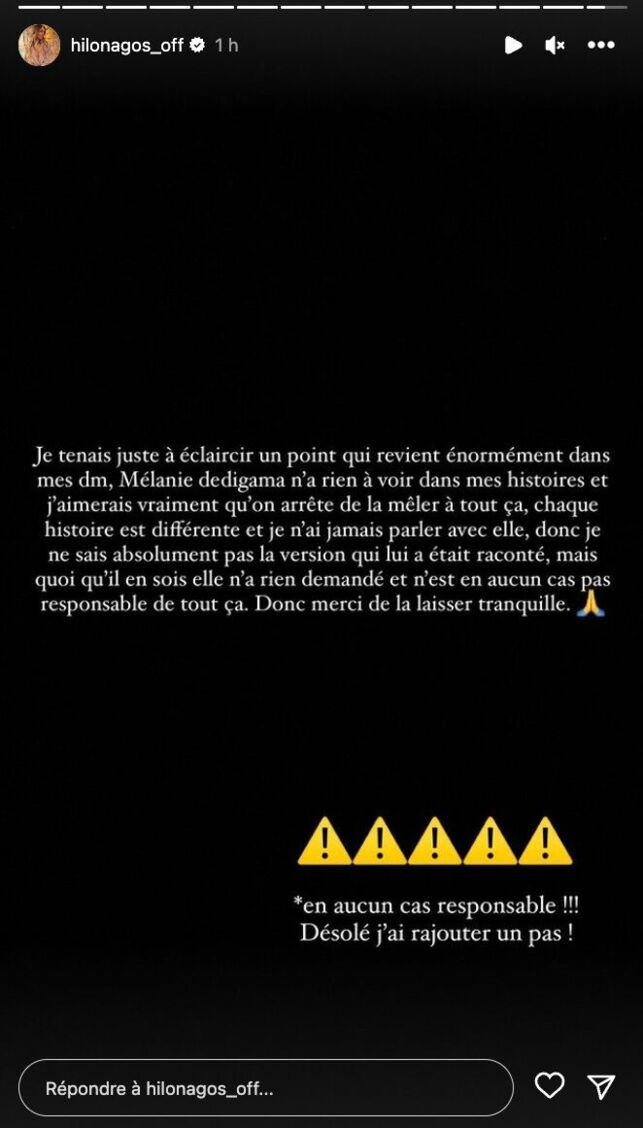 Hilona Gos : elle prend la défense de Mélanie Dedigama suite à l'affaire Julien Bert