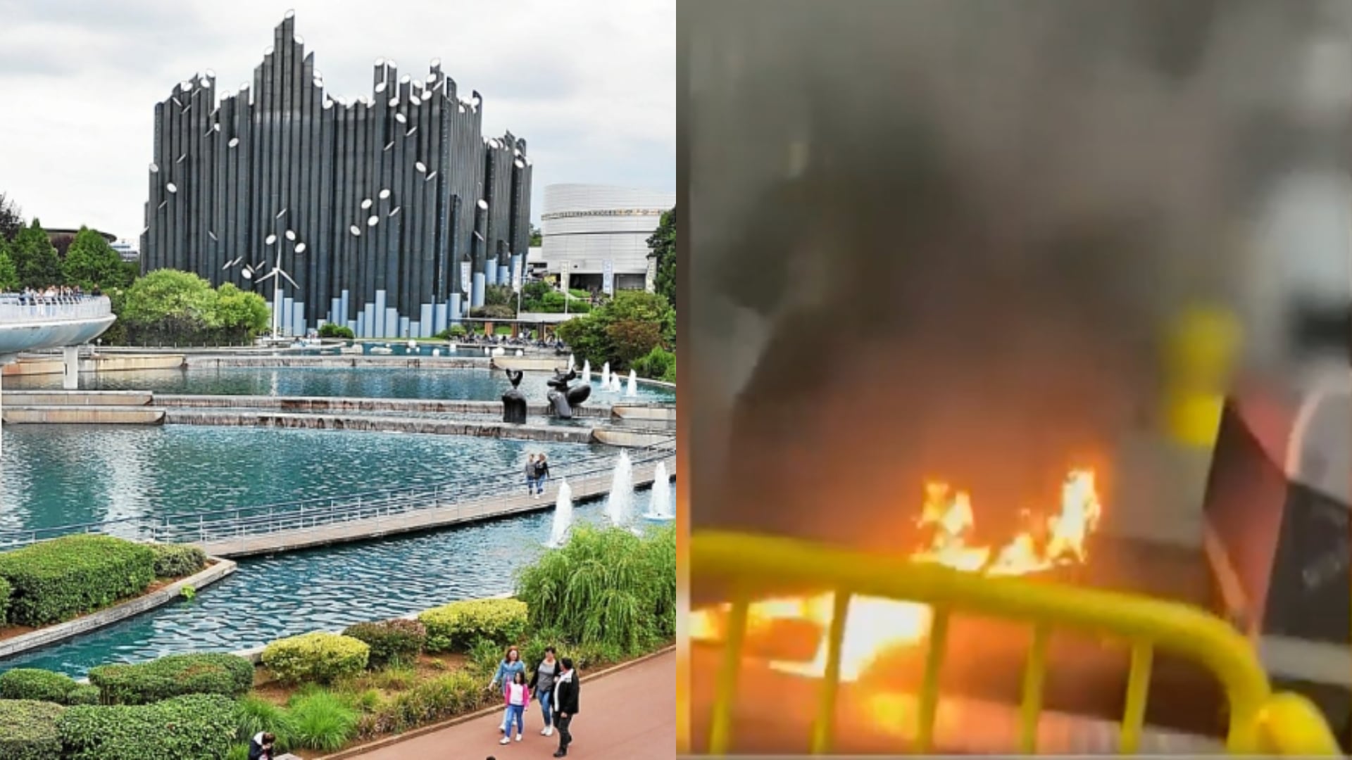 'Ça criait de partout' : une attraction prend feu au Futuroscope avec deux personnes à bord