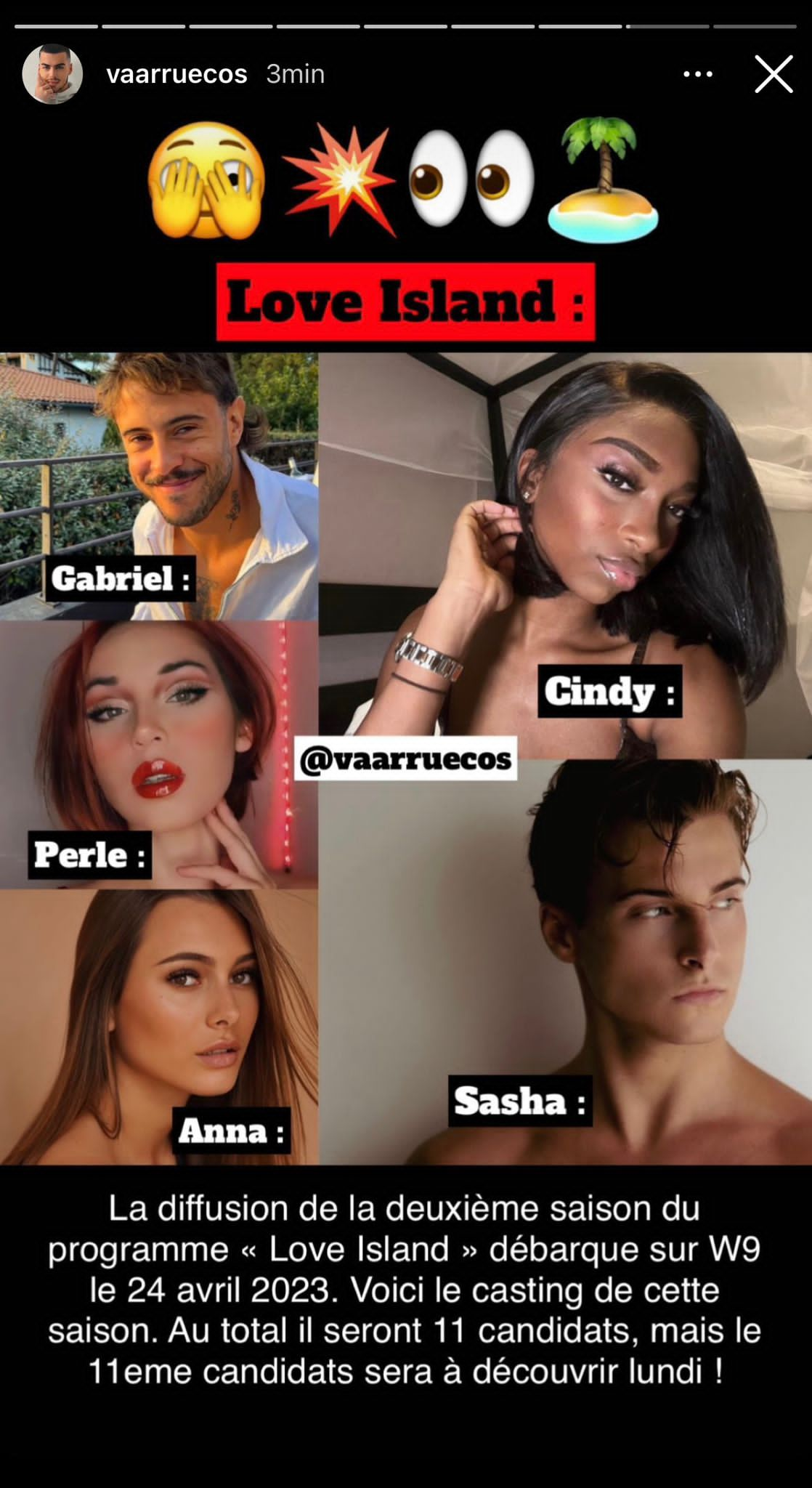 Love Island : le casting de la nouvelle télé-réalité de W9 se précise