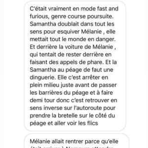 Mélanie Da Cruz : sa course poursuite avec Samantha Peyton sur une autoroute choque les internautes 