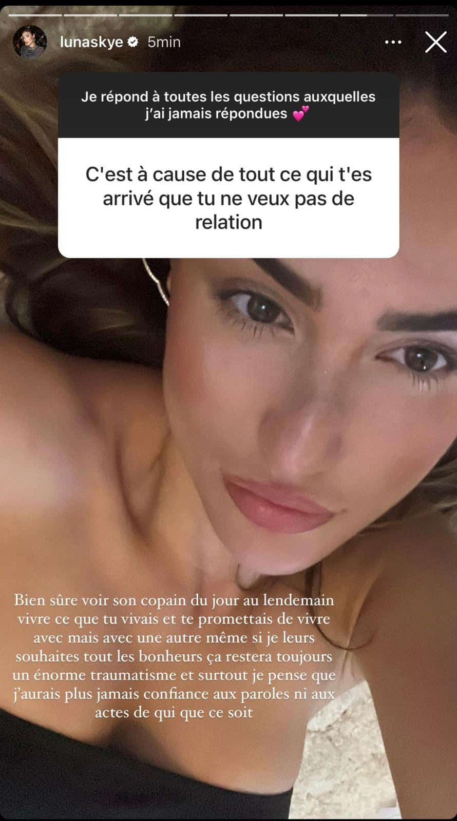 Luna Skye : jalouse de Paga et Giuseppa ? Son message interpelle les internautes